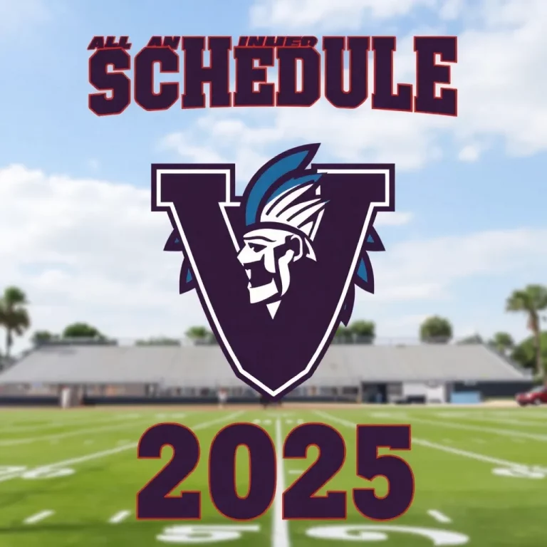 Venice Indians Announce Exciting 2025 High School Football Schedule