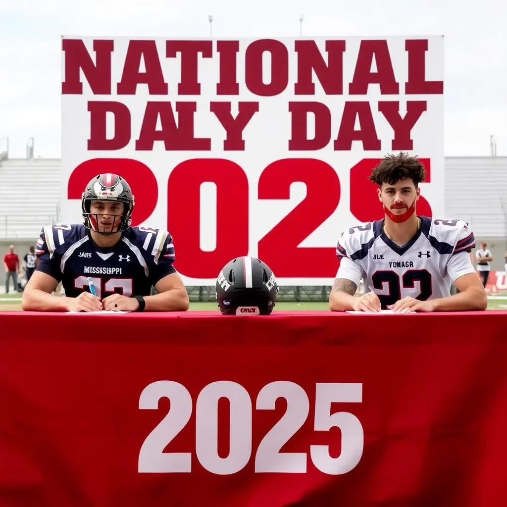 National Signing Day 2025: Mississippi High School Football Players Make Their Commitments