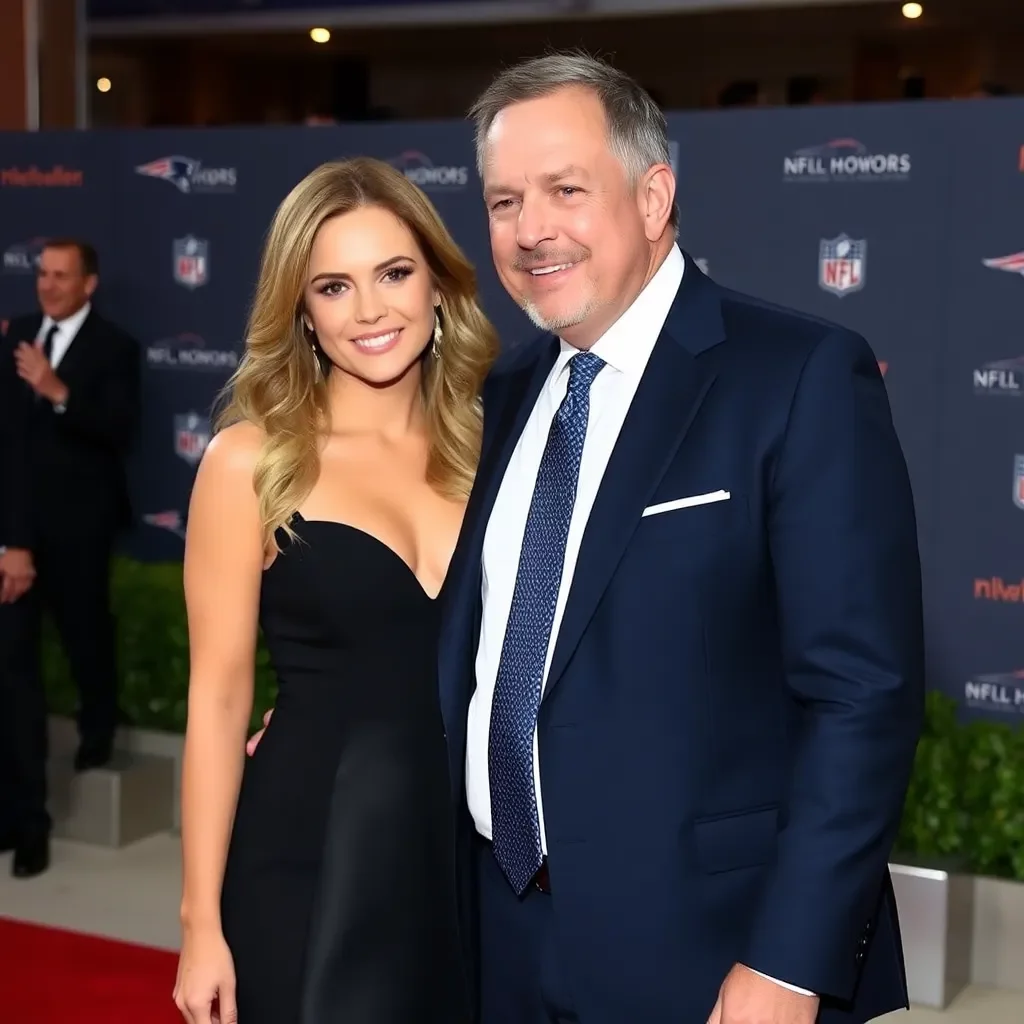 Bill Belichick Dazzles on Red Carpet with Girlfriend at NFL Honors, Spark Engagement Rumors