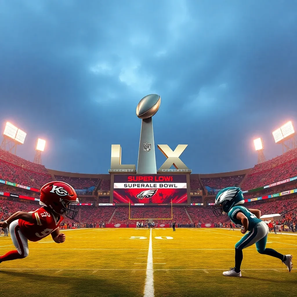 Super Bowl LIX: Kansas City Chiefs vs. Philadelphia Eagles Set to Ignite New Orleans on February 9, 2025