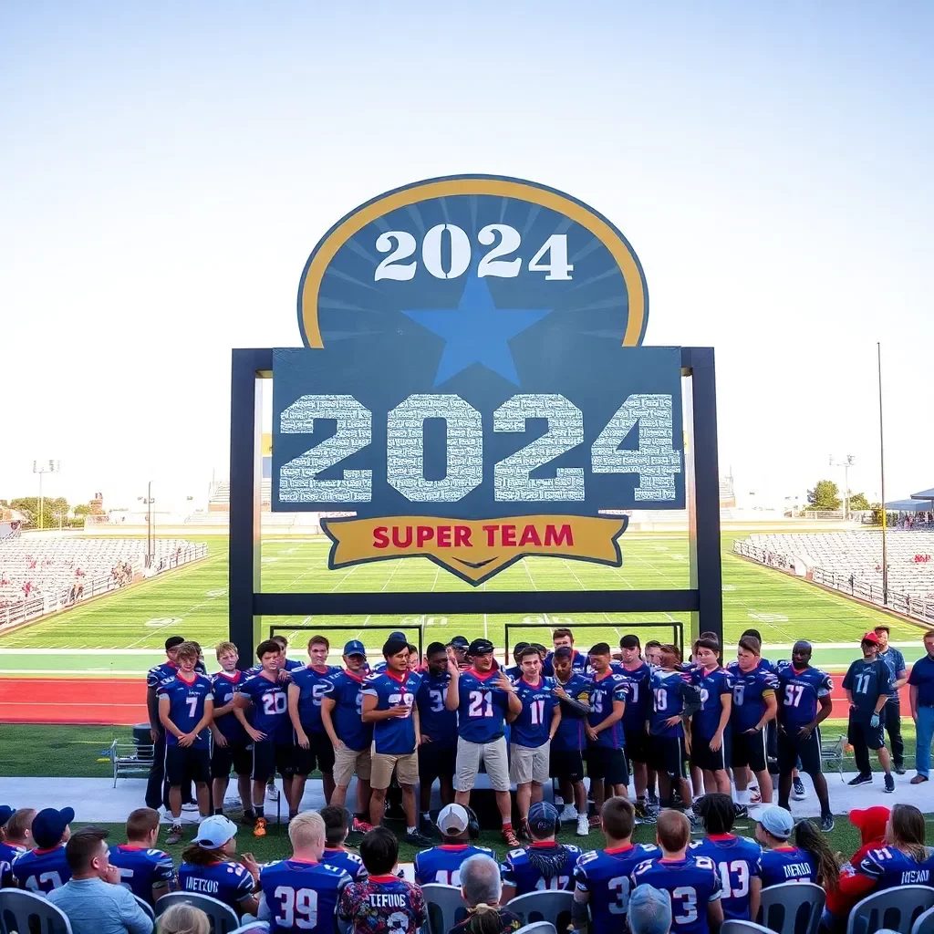Lubbock Celebrates the Unveiling of the 2024 Small-School Football Super Team