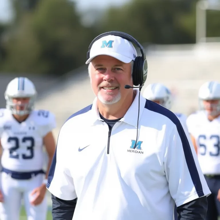 Meridian Football Coach John Zamberlin Announces Retirement After Transformative Six-Year Tenure