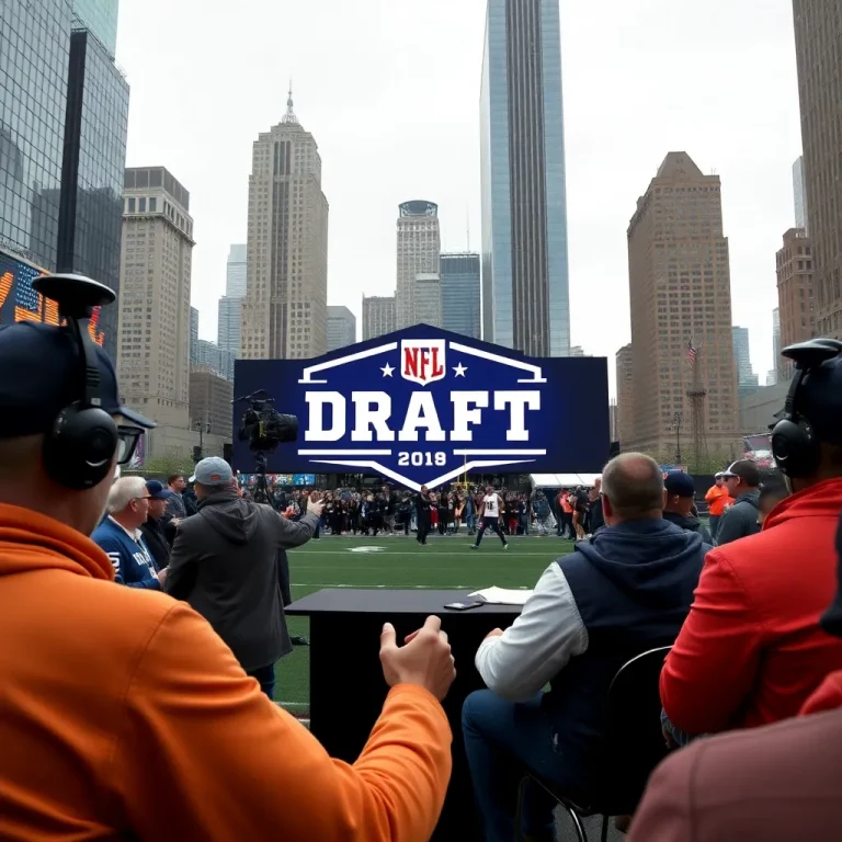 NFL Draft Talk Heats Up in New York City