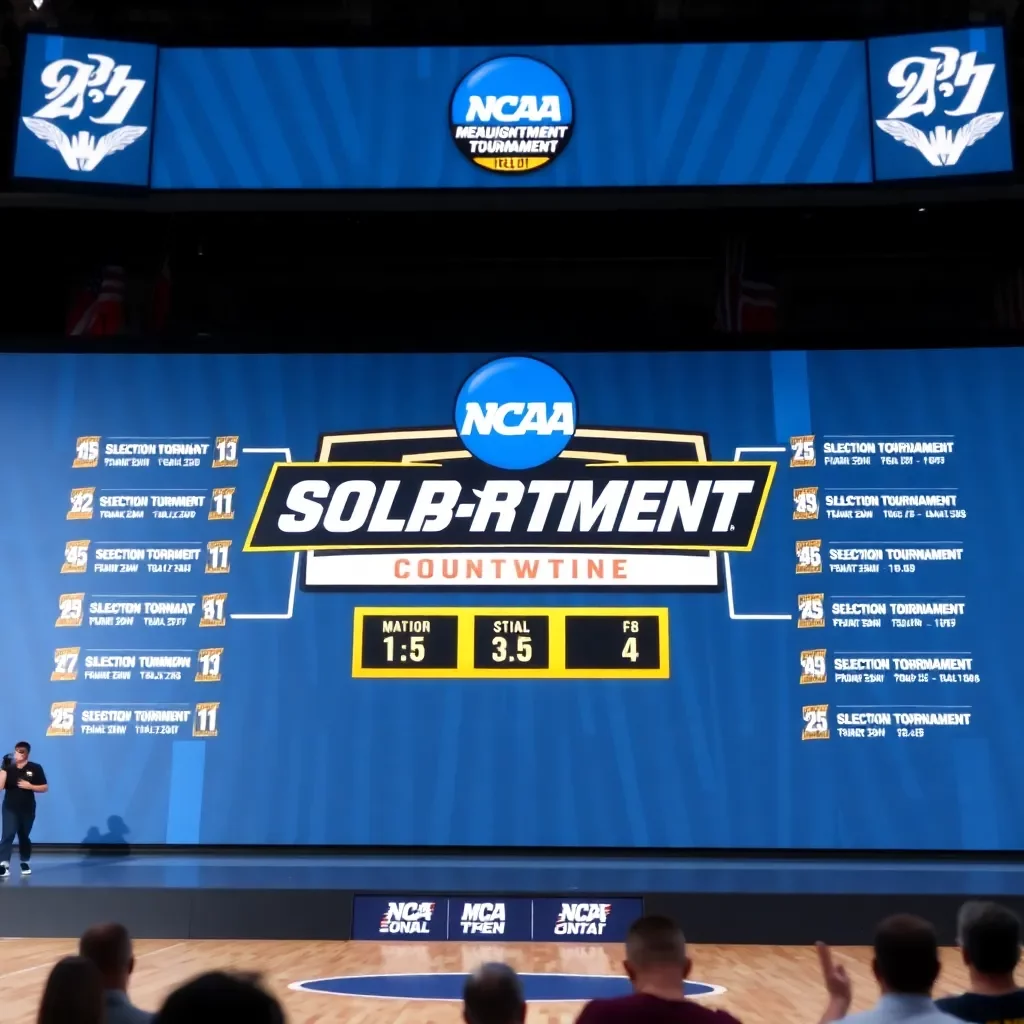 NCAA Men's Basketball Tournament Kicks Off with Selection Sunday Countdown