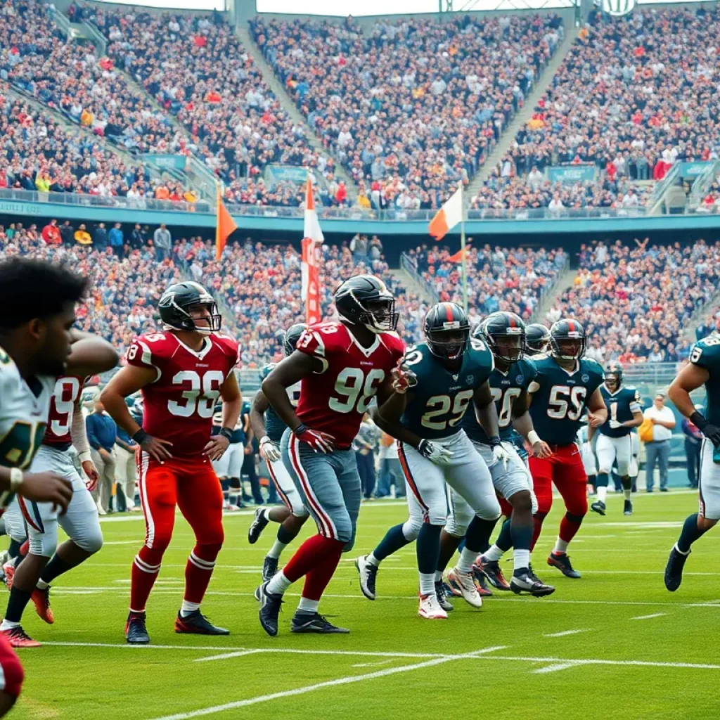 Historic moment of Pearl High football team playing in the Clinic Bowl