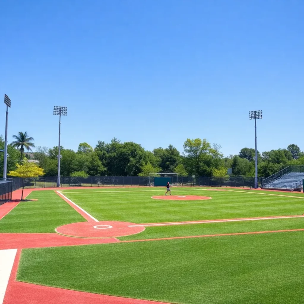 New Wenatchee Girls Softball Stadium at Triangle Park