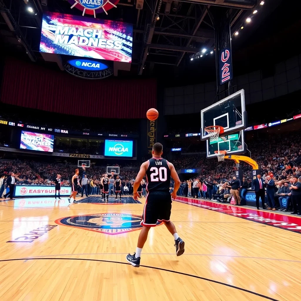 NCAA Basketball Heats Up in Las Vegas as Teams Prepare for March Madness Showdown
