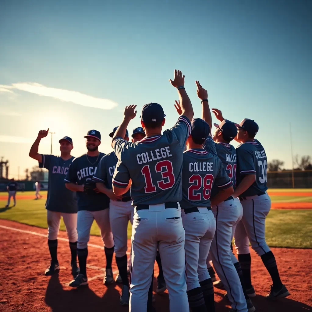 Chicago College Baseball Team Triumphs in Weekend Showdown