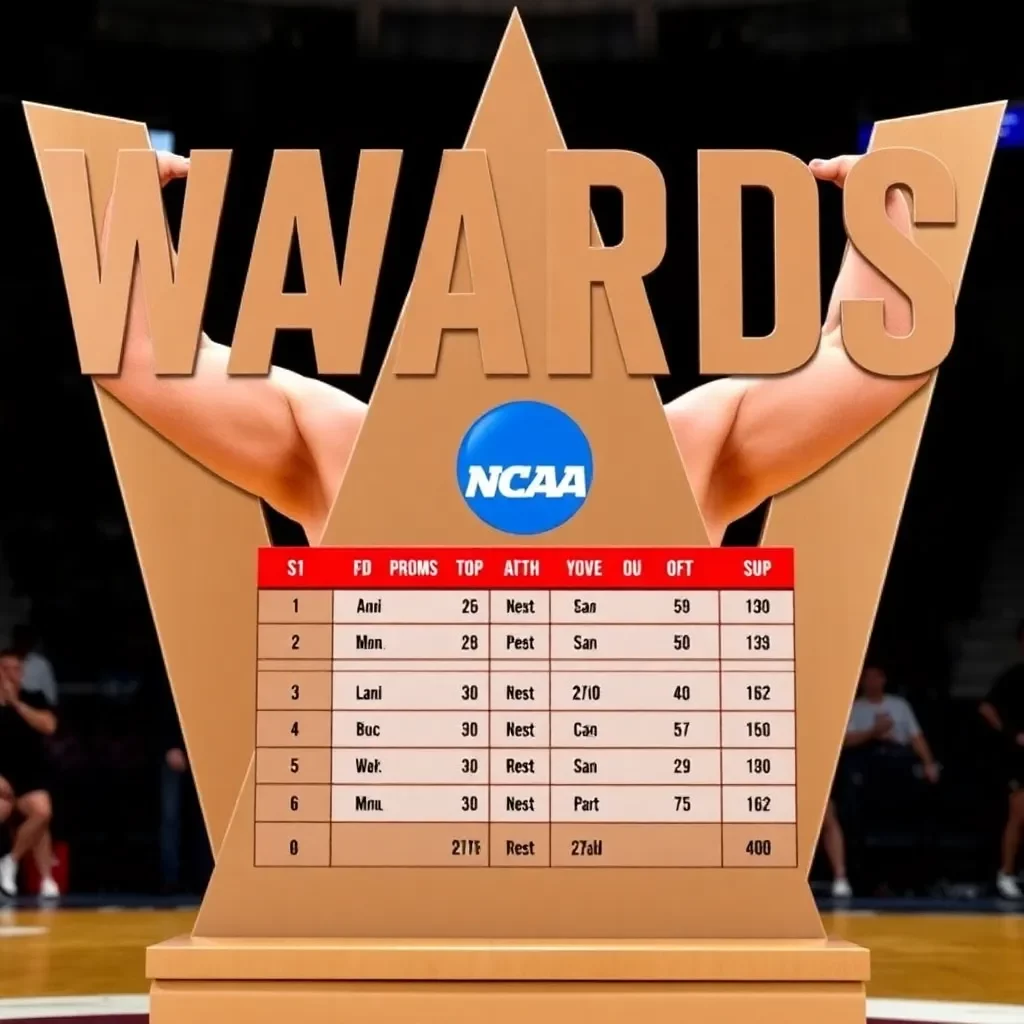 Indianapolis Hosts NCAA Wrestling Awards Standings Update