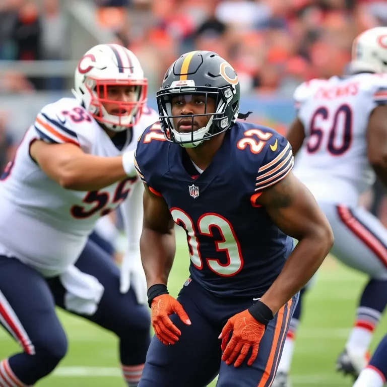 Bears Make Major Offseason Moves to Strengthen Offensive Line and Support Caleb Williams