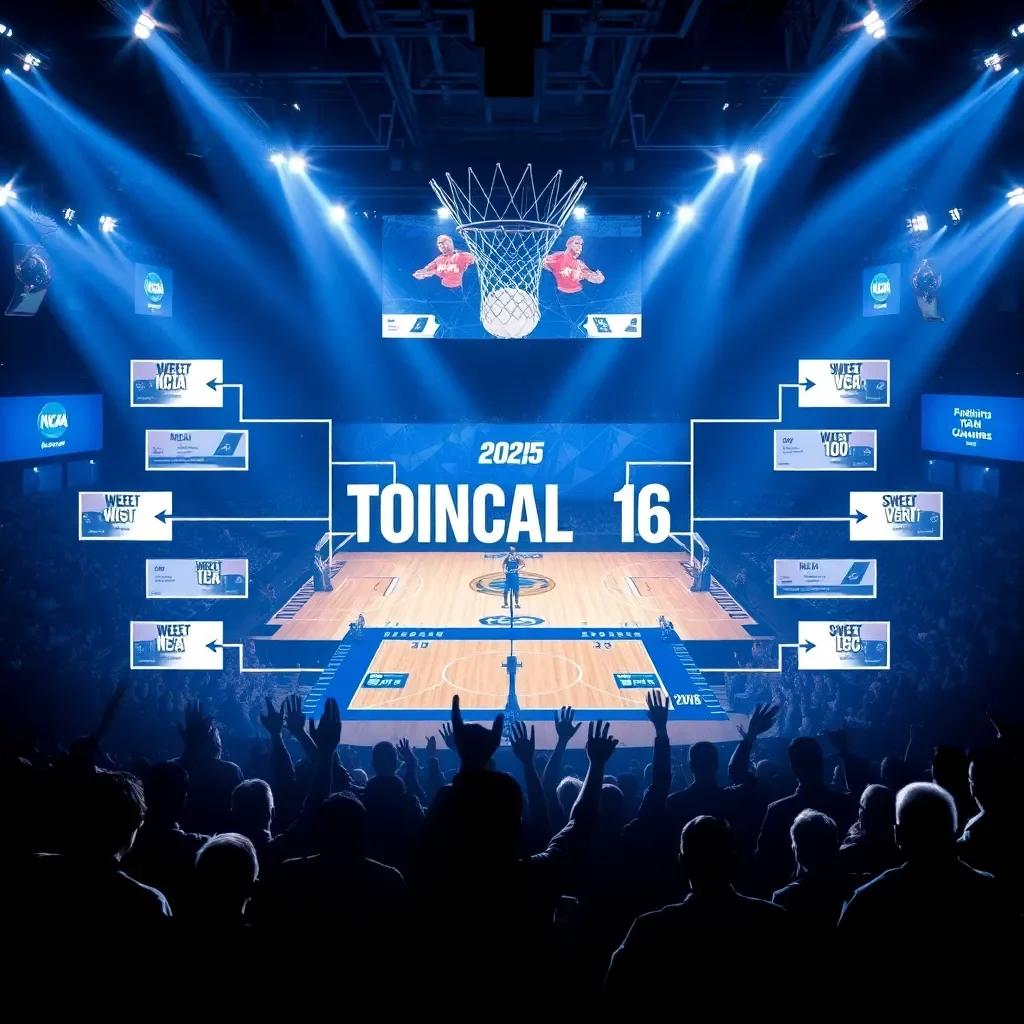 Excitement Builds as 2025 NCAA Tournament Heads into Sweet 16 with Predictable Outcomes and Surprising Contenders