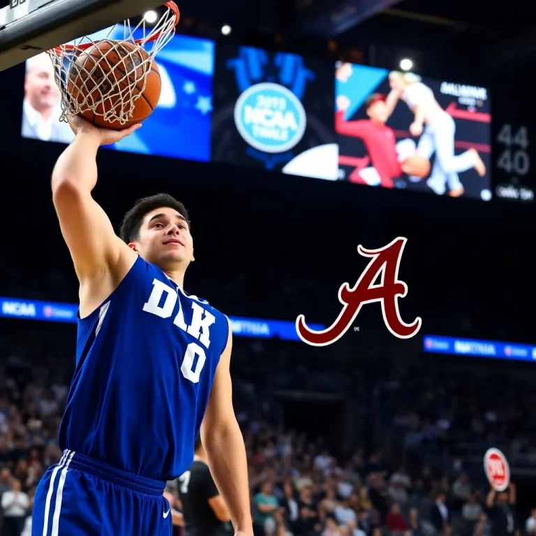 Duke vs. Alabama: A High-Stakes Showdown in the 2025 NCAA Tournament East Region Final