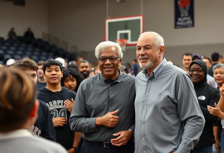 Celebration of Aiken High School basketball community honoring coach Derrell Black