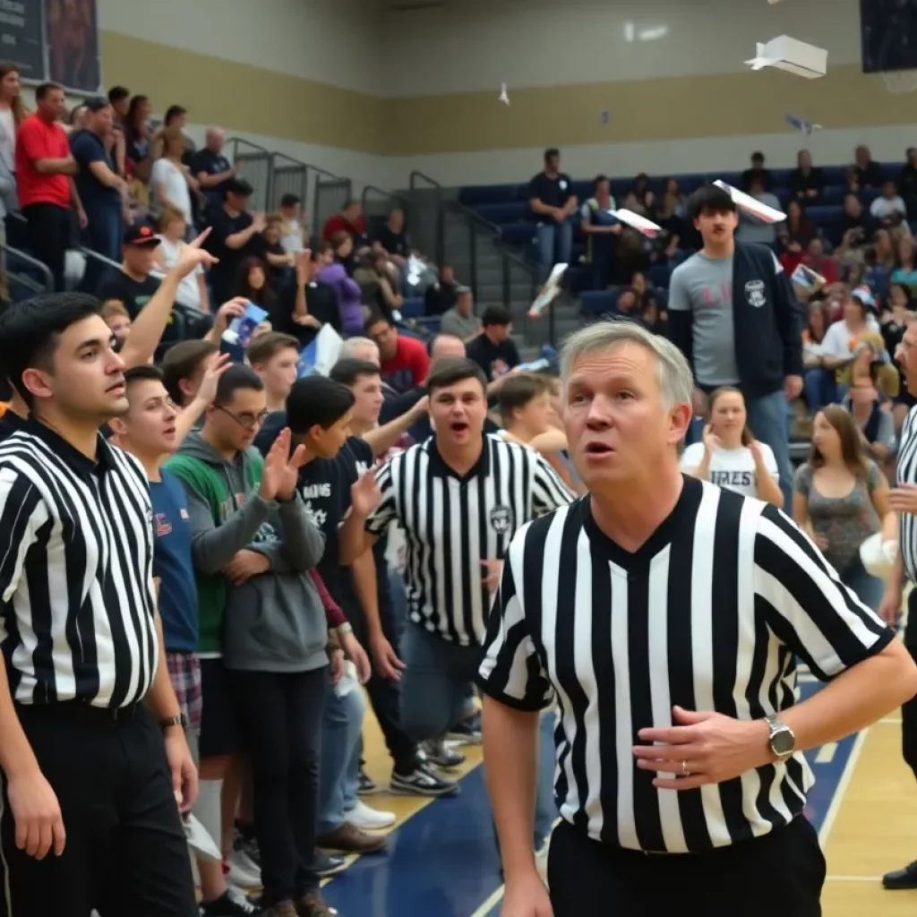 Referee assaulted during Benton Harbor basketball game