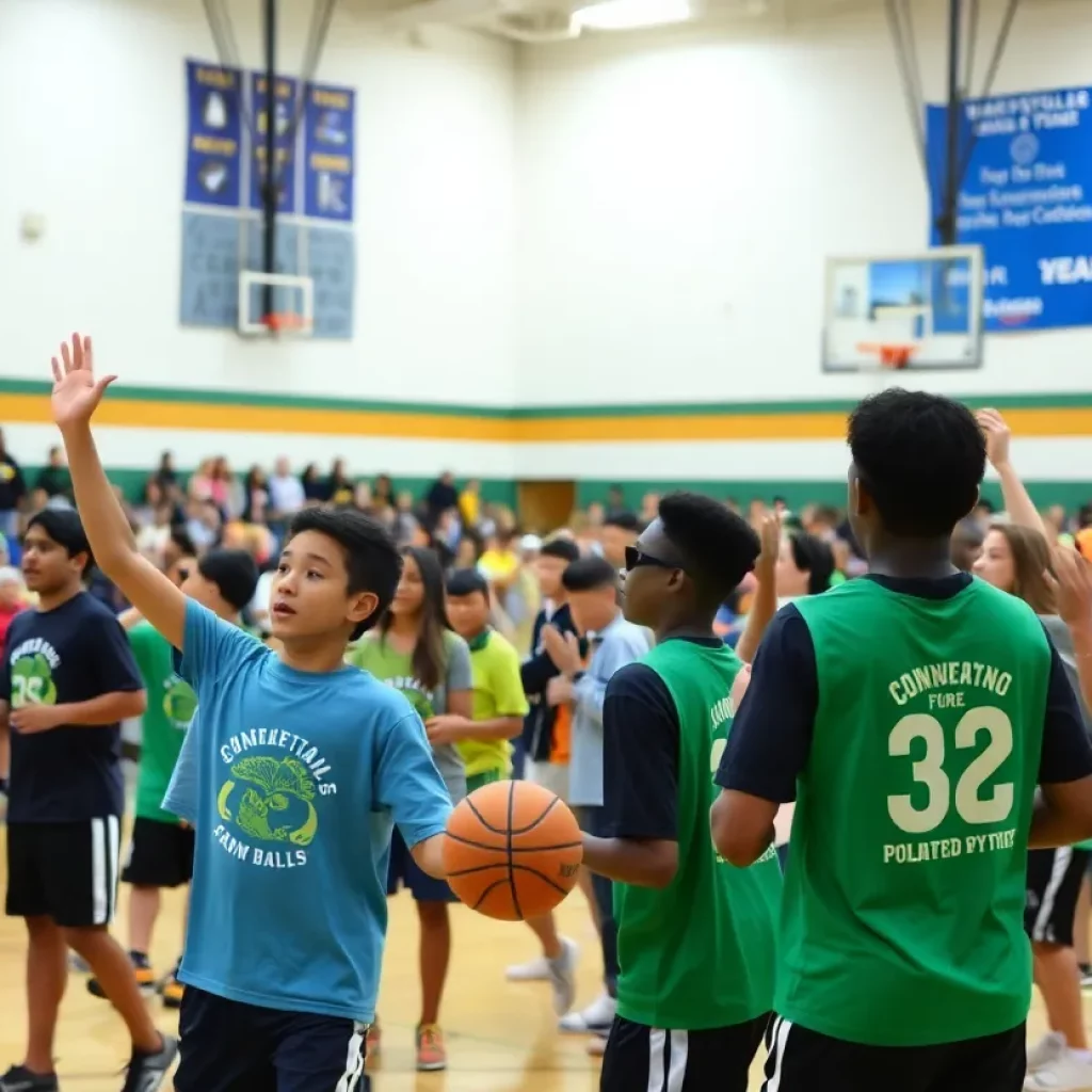 Charity basketball game in Aliquippa