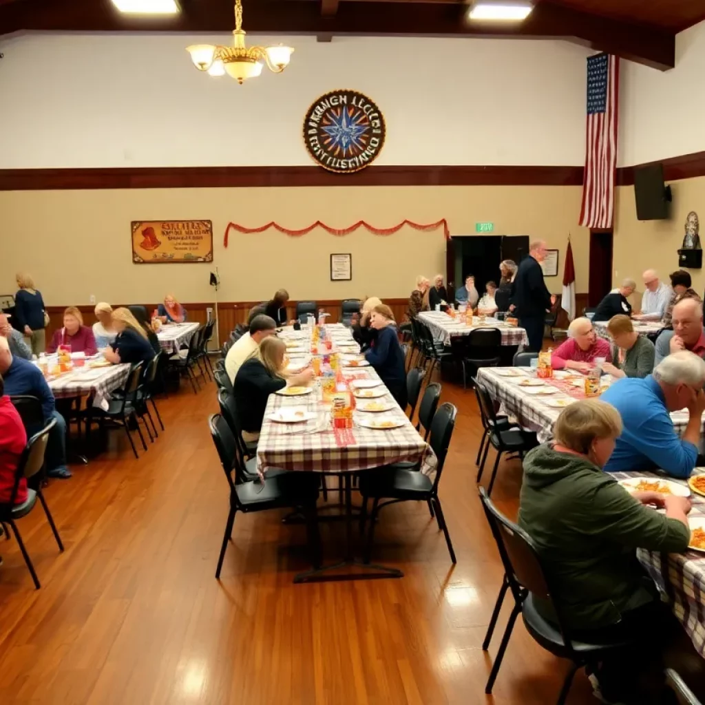 Spaghetti dinner fundraiser hosted by Marietta High School Softball Team