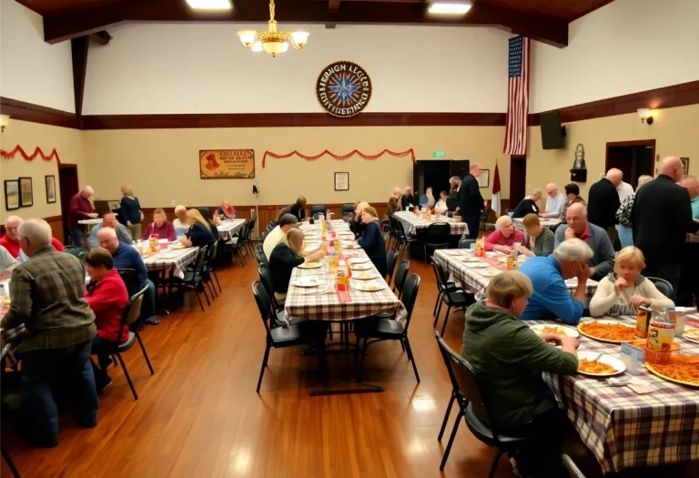 Spaghetti dinner fundraiser hosted by Marietta High School Softball Team