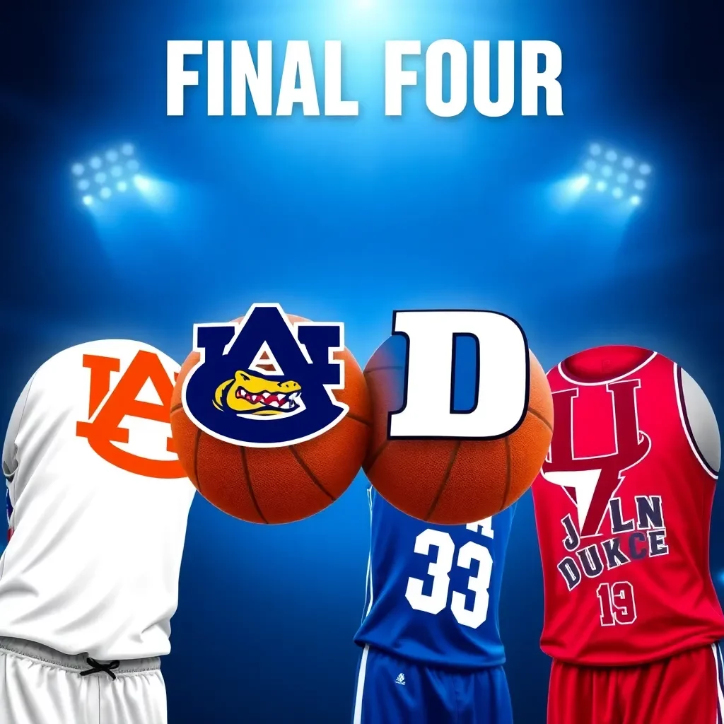 Final Four Fever: No. 1 Seeds Auburn, Florida, Duke, and Houston Ready for Epic Showdown in San Antonio