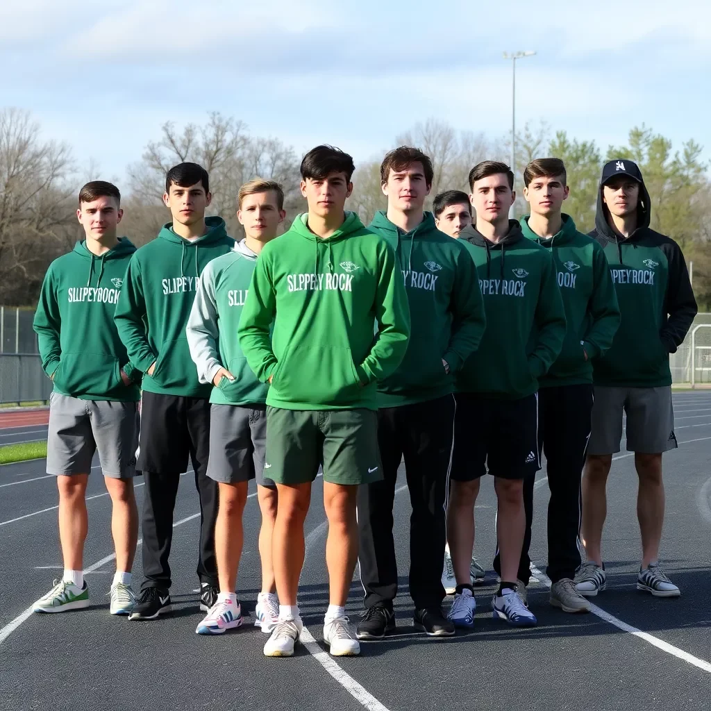 Slippery Rock University Men's Track and Field Team Poised for a Strong Season Starting April 11, 2025