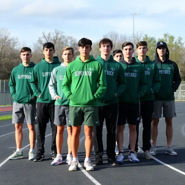Slippery Rock University Men's Track and Field Team Poised for a Strong Season Starting April 11, 2025