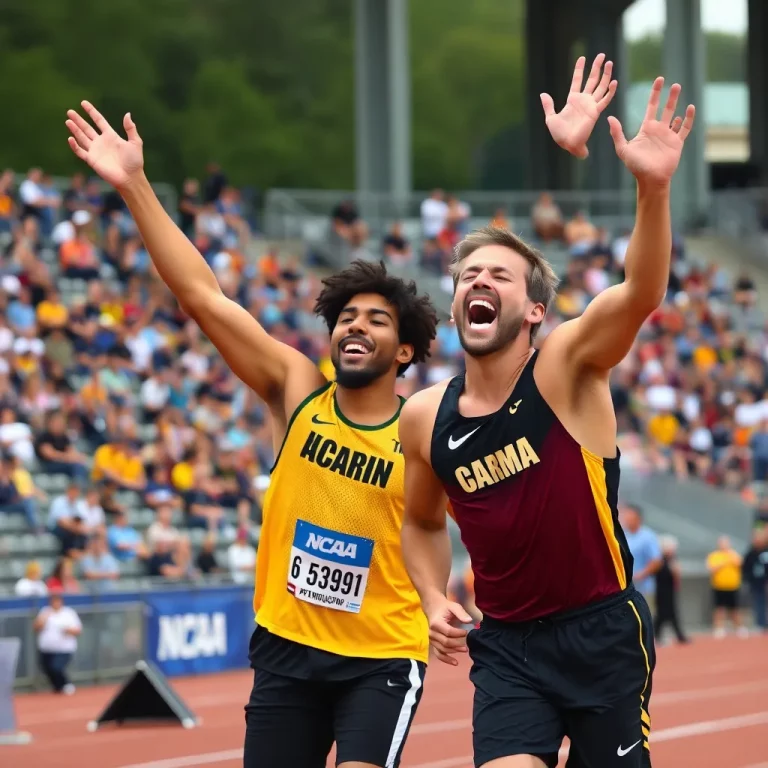 Excitement Soars at NCAA Men's Outdoor Track and Field Events in Pittsburgh