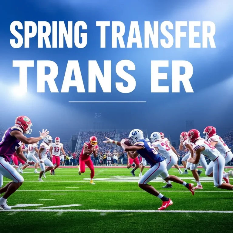 NCAA Spring Transfer Portal Opens with Big Moves for College Football Teams
