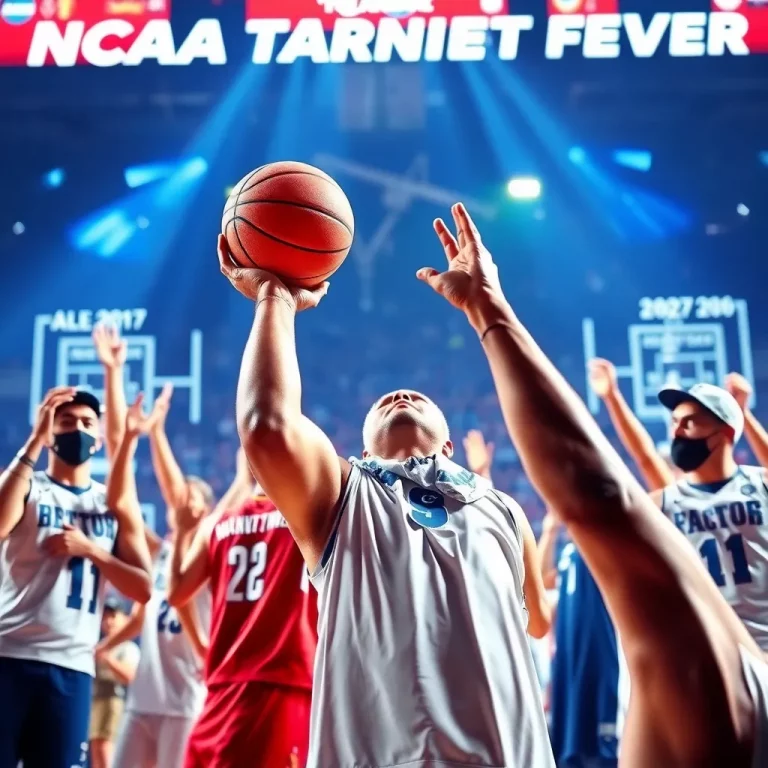 NCAA Tournament Fever: Excitement Builds as Teams Fight for Championship Glory