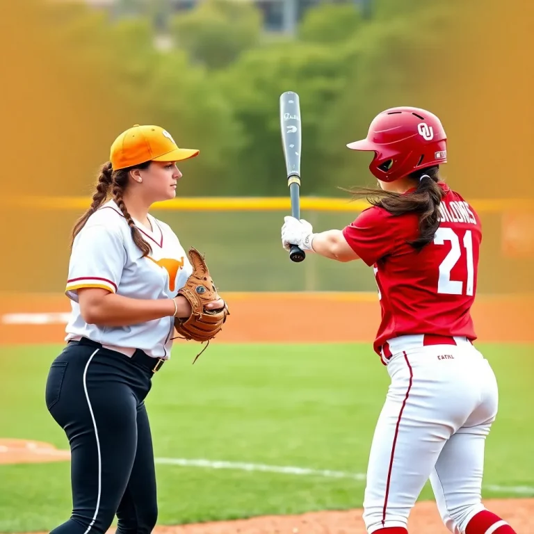 Epic NCAA Showdown: Texas Longhorns vs. Oklahoma Sooners Set for Thrilling Softball Series