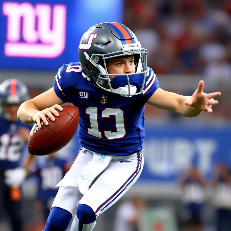 Giants Make Bold Move in NFL Draft by Selecting Quarterback Jaxson Dart After Trade with Texans