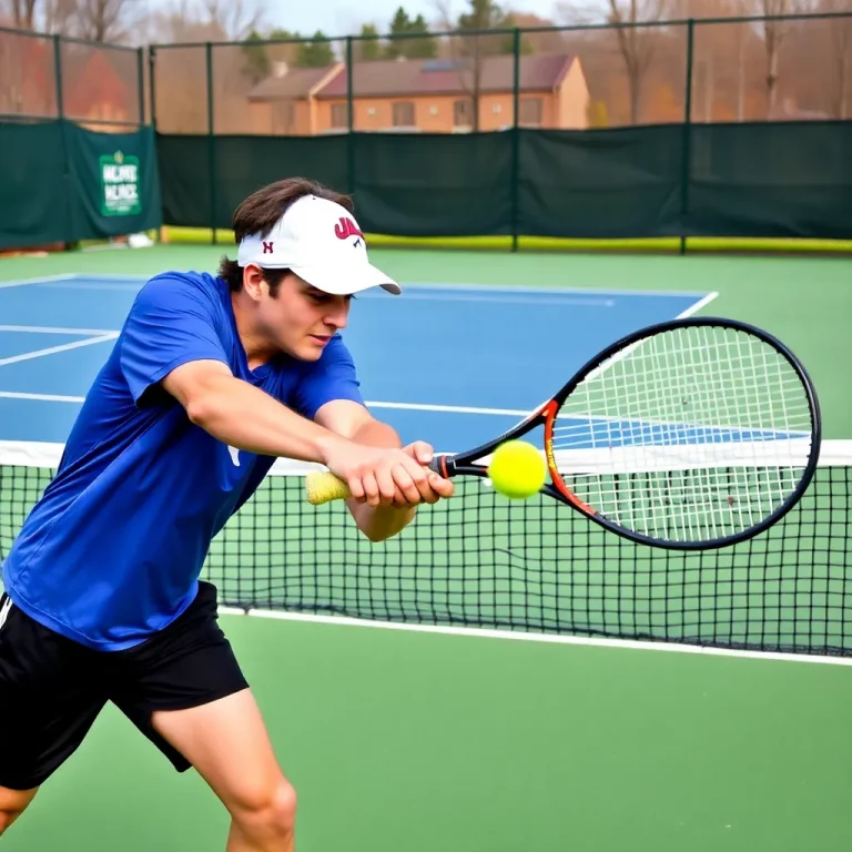 Collegiate Tennis Intensifies as Regular Seasons Conclude in College Park, Maryland