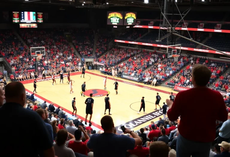 High school basketball teams competing in Colonial Life Arena