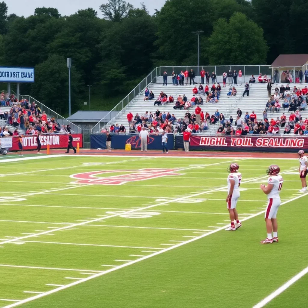 High school football teams preparing for the 2025 season