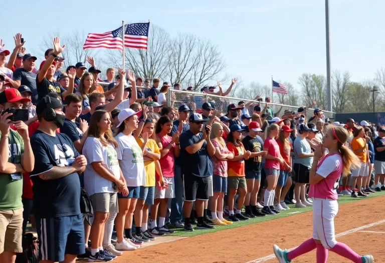 Students competing in various high school spring sports playoffs in Georgia.