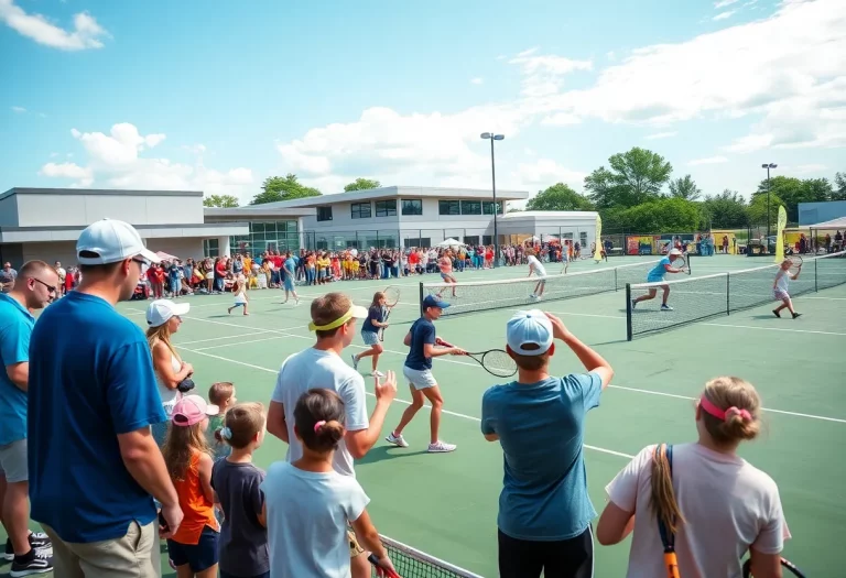 Players competing at the Louisiana High School Tennis Tournament in Monroe