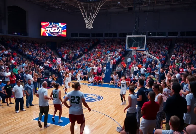 Fans celebrating Florida high school basketball