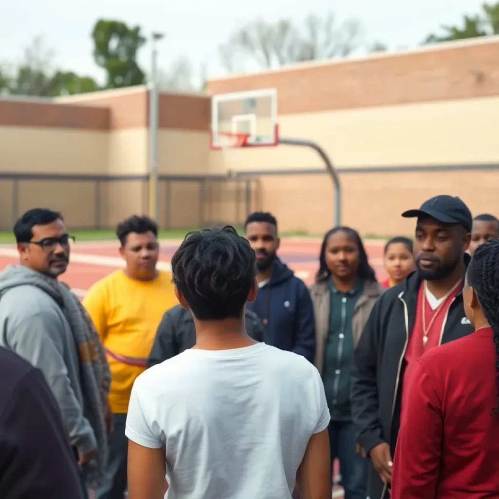 Community discussing coach allegations at high school