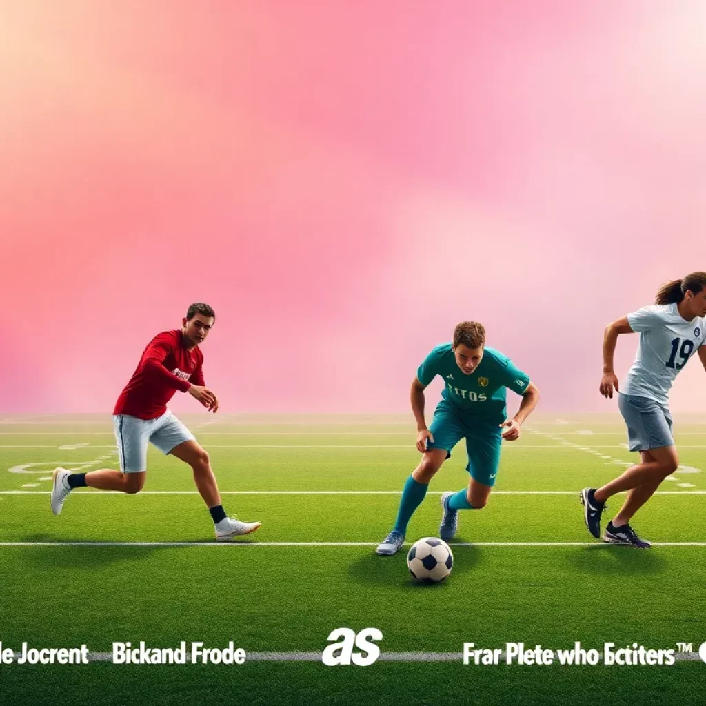 Promotional poster for the film Riley featuring sports themes.