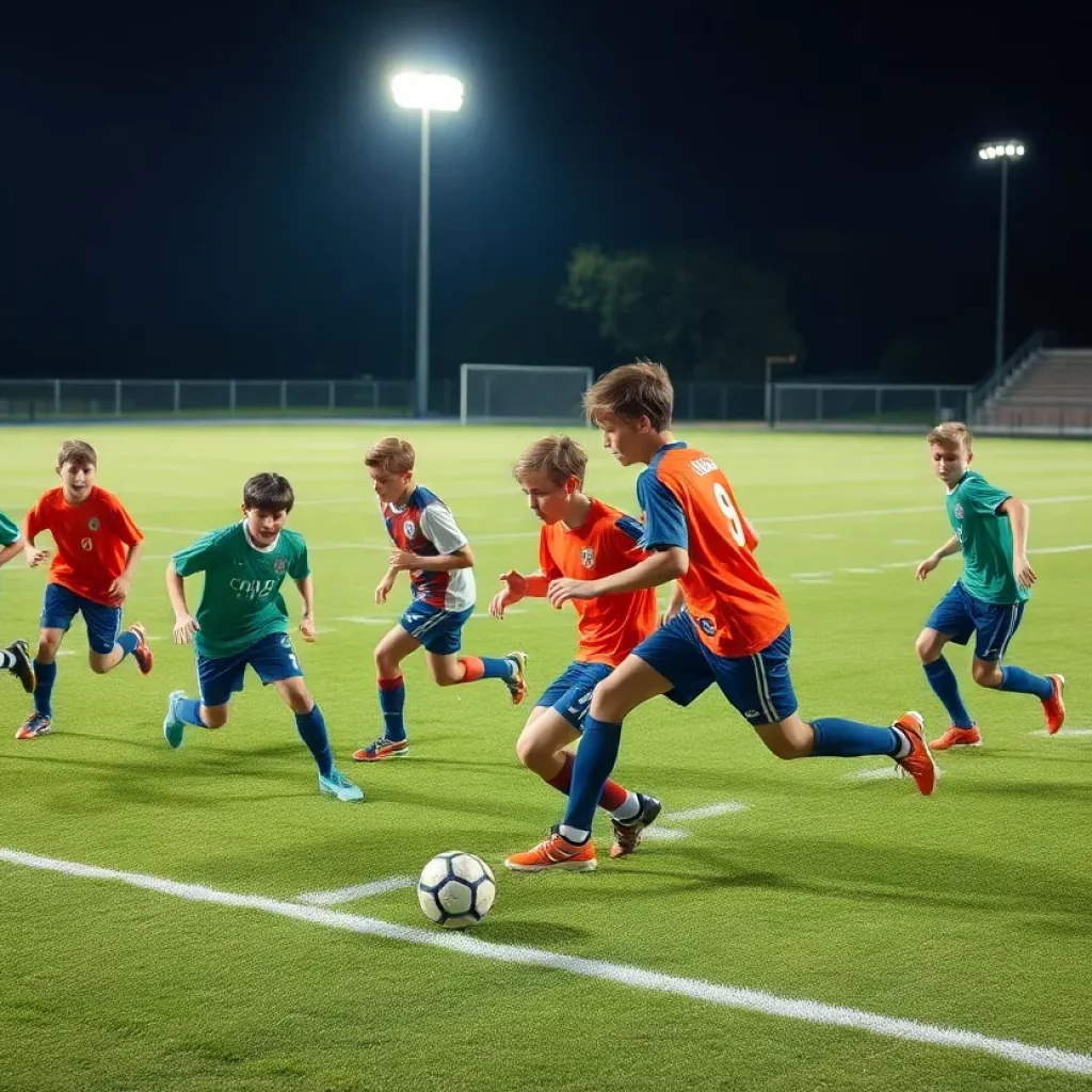Boys' soccer match between West Seattle High School and Chief Sealth International High School