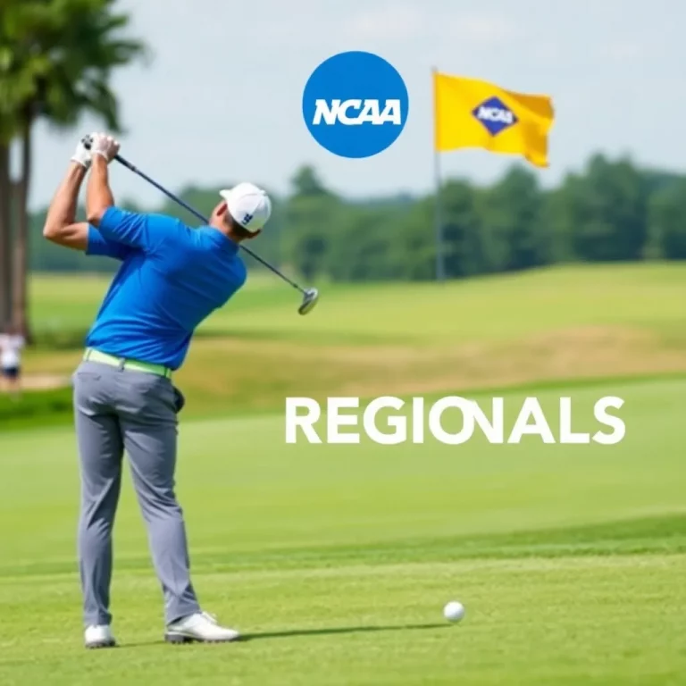 NCAA Announces Men’s Golf Regionals Field for 2025