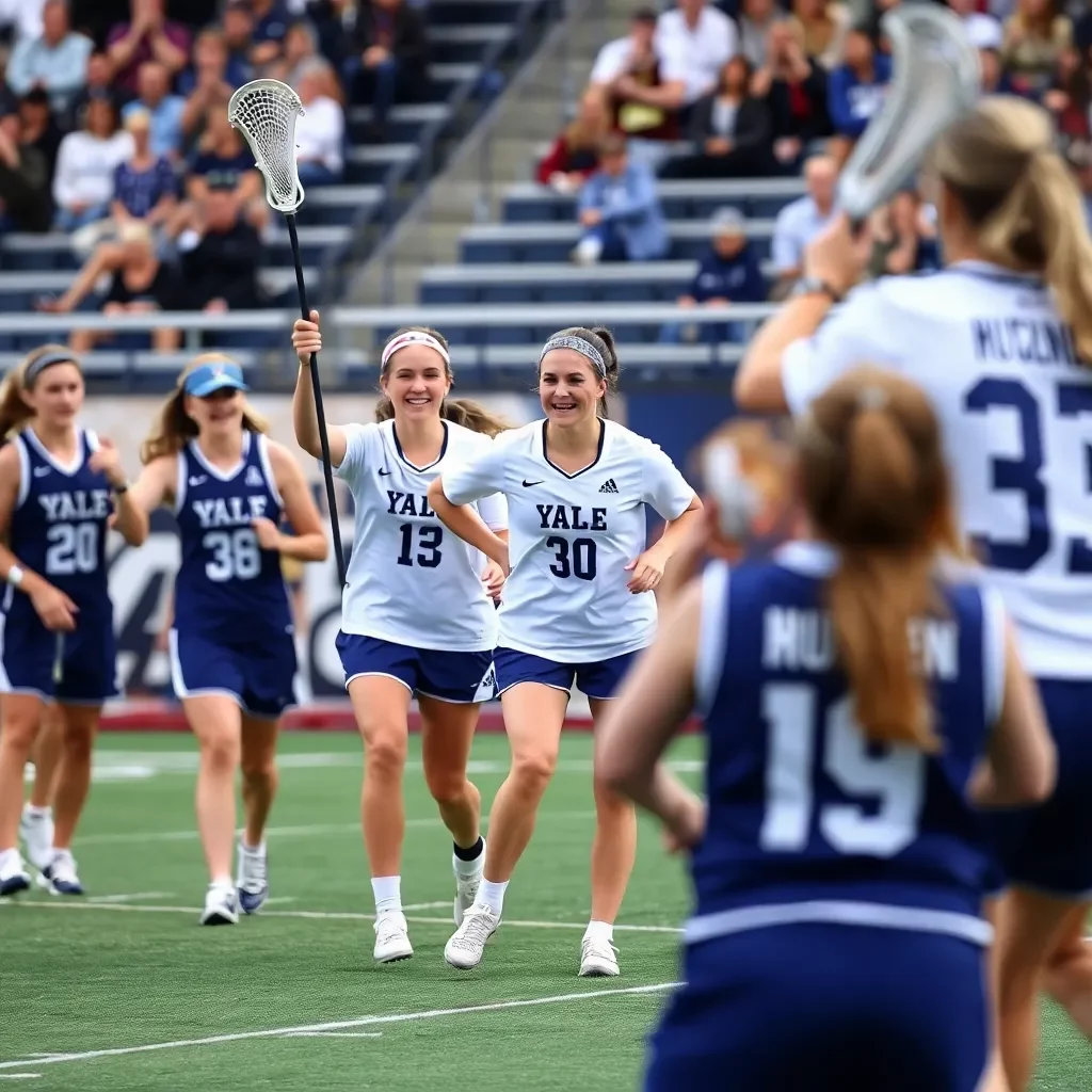 Yale Bulldogs Secure Back-to-Back Women's Lacrosse Tournament Title in Thrilling Finals Against Princeton