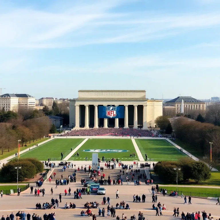 Washington, D.C. to Host 2027 NFL Draft on National Mall, Plans for New Stadium Unveiled