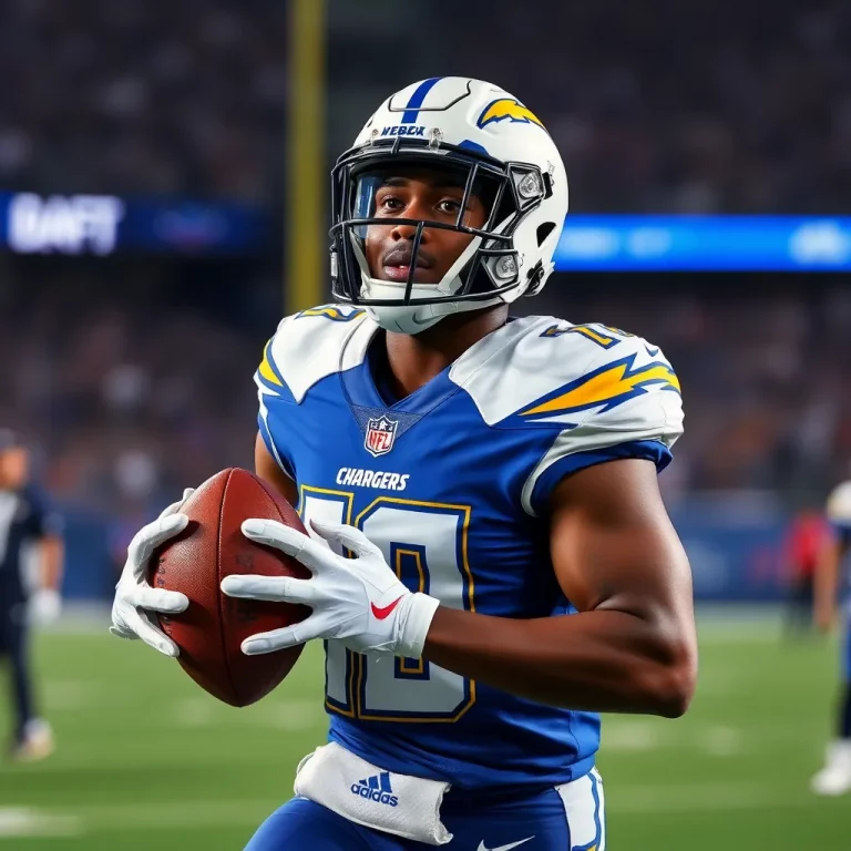 Los Angeles Chargers Select Wide Receiver Tre Harris in 2025 NFL Draft