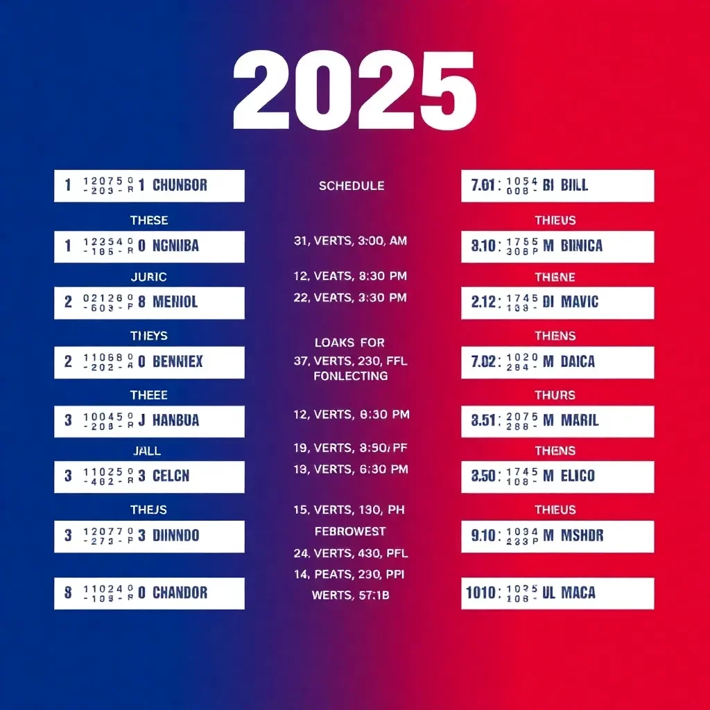 NFL Schedule for 2025 Season Set to Be Released