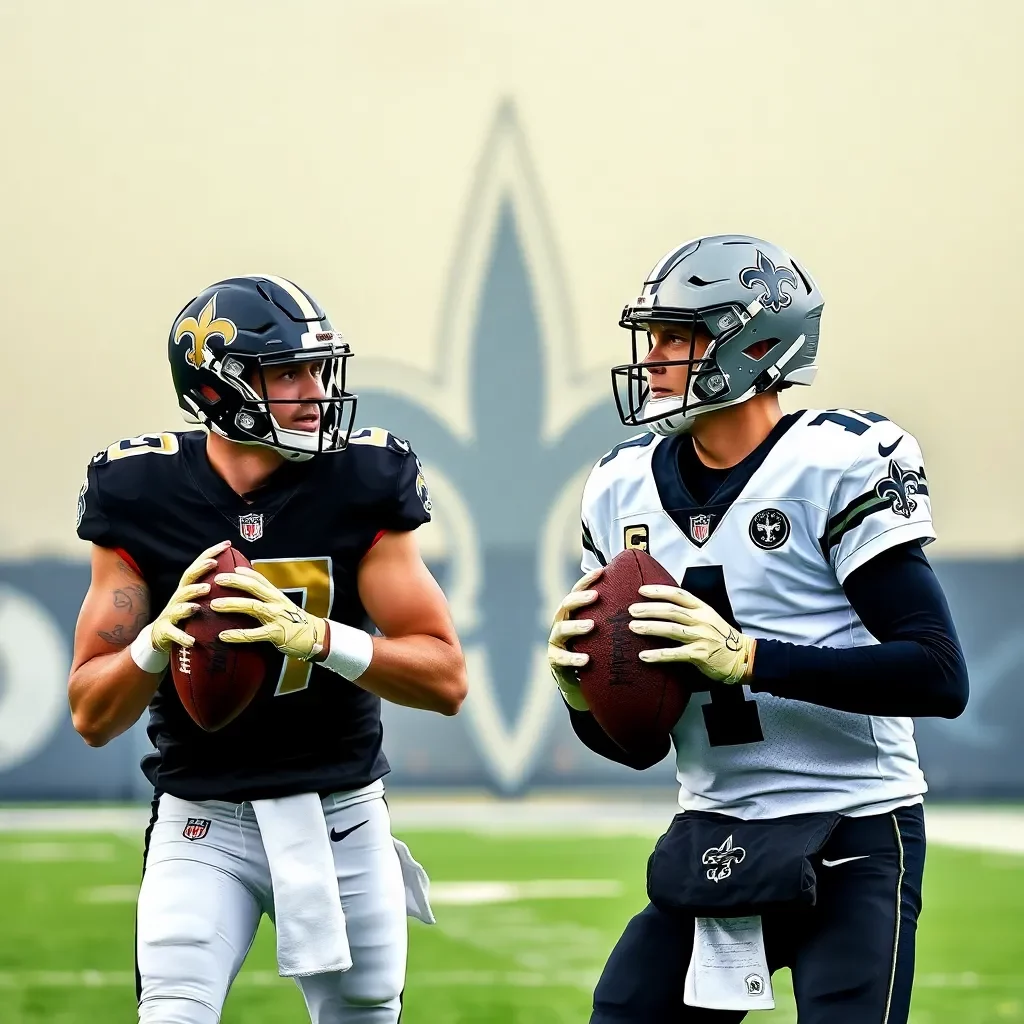 New Orleans Saints Prepare for Thrilling Quarterback Battle Following Derek Carr's Retirement