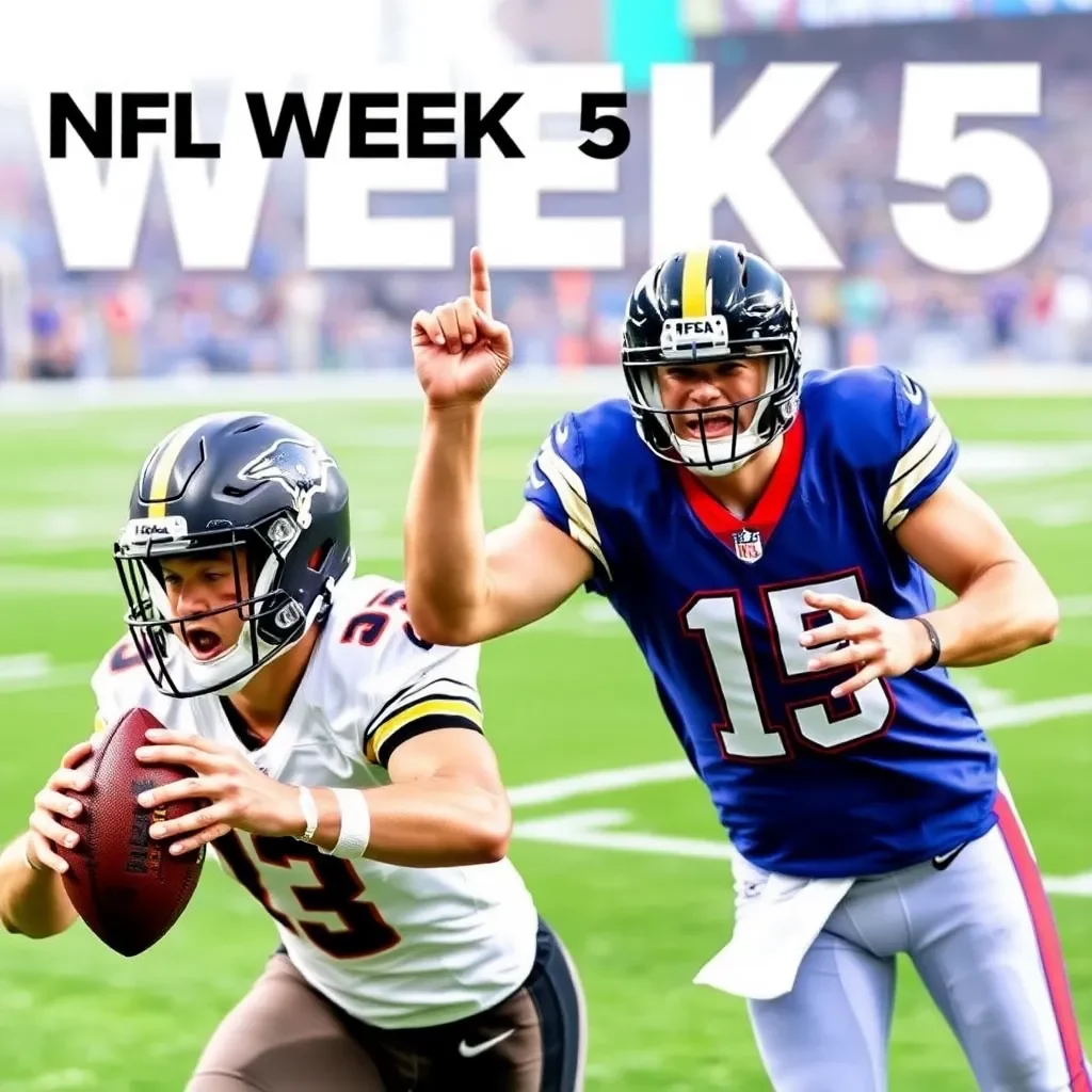 NFL Week 5 Recap: Thrilling Matchups and Key Performances Shake Up the League