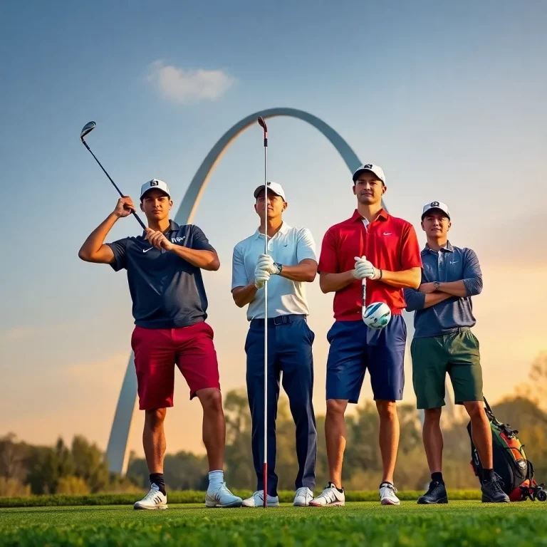 NCAA Golf Championships Heat Up in St. Louis as Teams Battle for National Spots