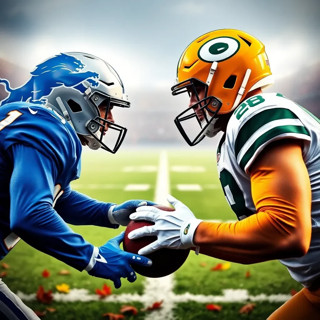 Thanksgiving Day Showdown: Lions Host Packers in Fierce NFC North Rivalry
