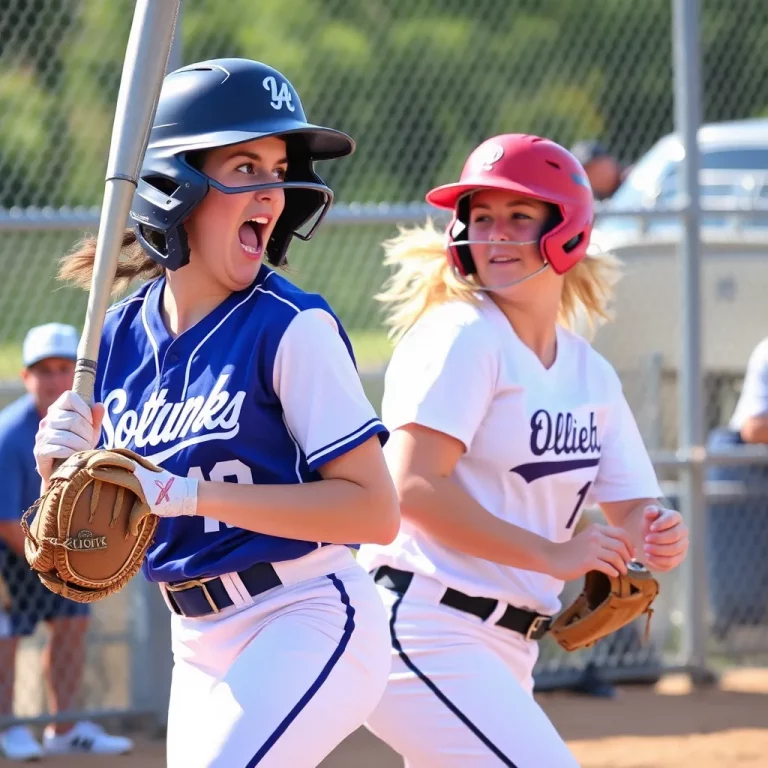 Softball Showdown in City: Copeland Triumphs Over Royle