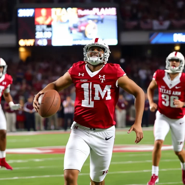 Liberty Flames Pull Off Stunning Upset Against Texas A&M in College Station