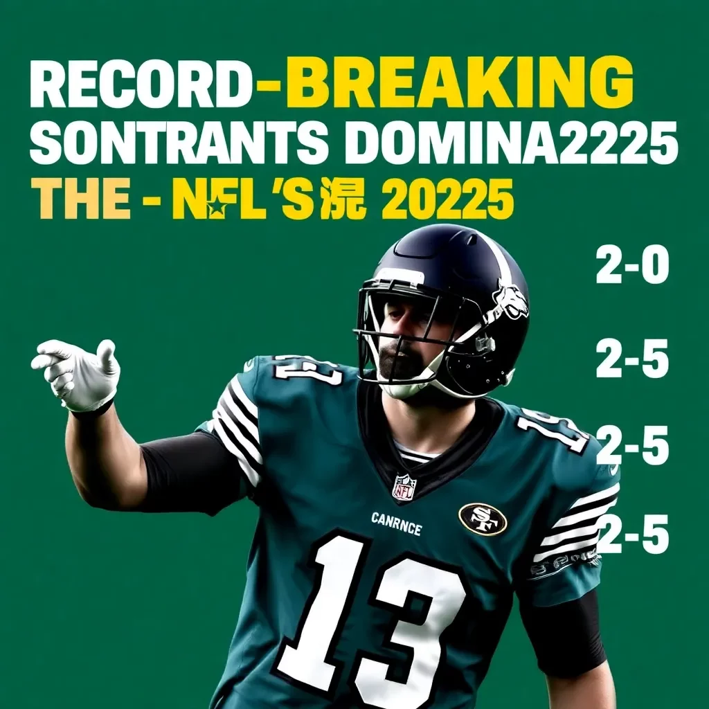 Record-Breaking Contracts Dominate the 2025 NFL Offseason
